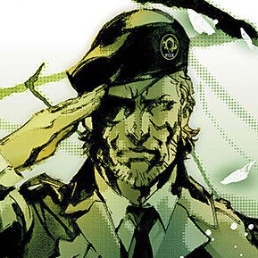 Big Boss Saluting